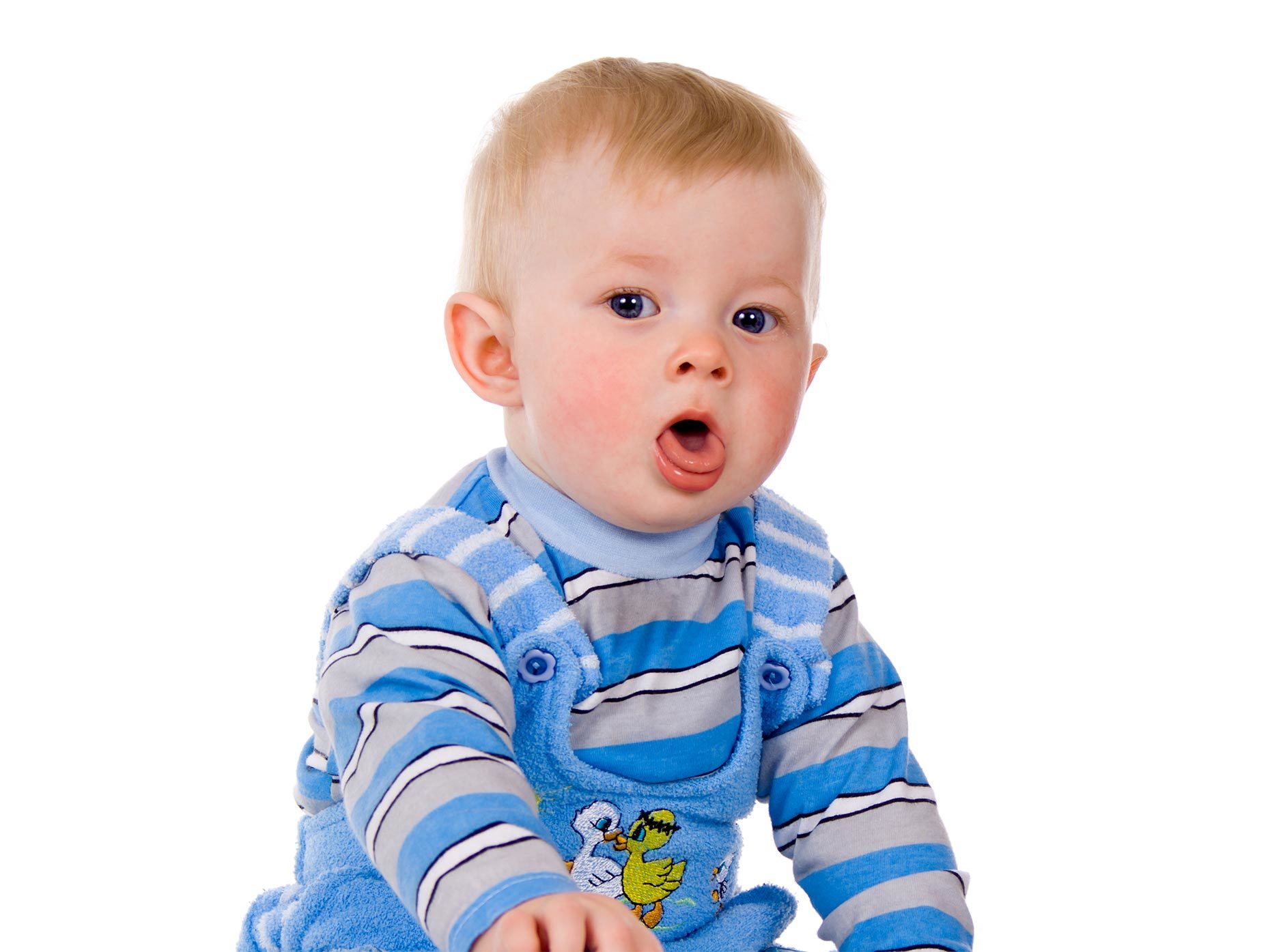 bambino piccolo tossisce
