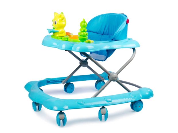 girello per neonati azzurro