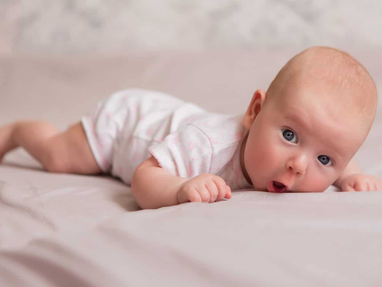 Quando il neonato inizia a rotolare