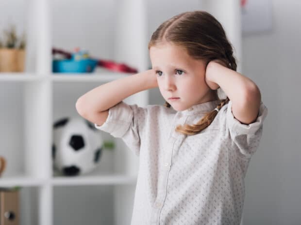 Shutdown in bambina con autismo