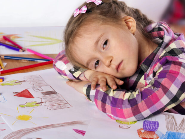 Bambina con sintomi da long Covid