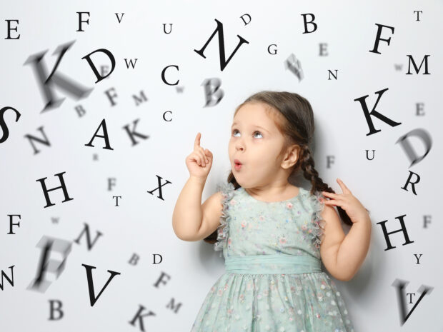 Concetto di balbuzie nei bambini