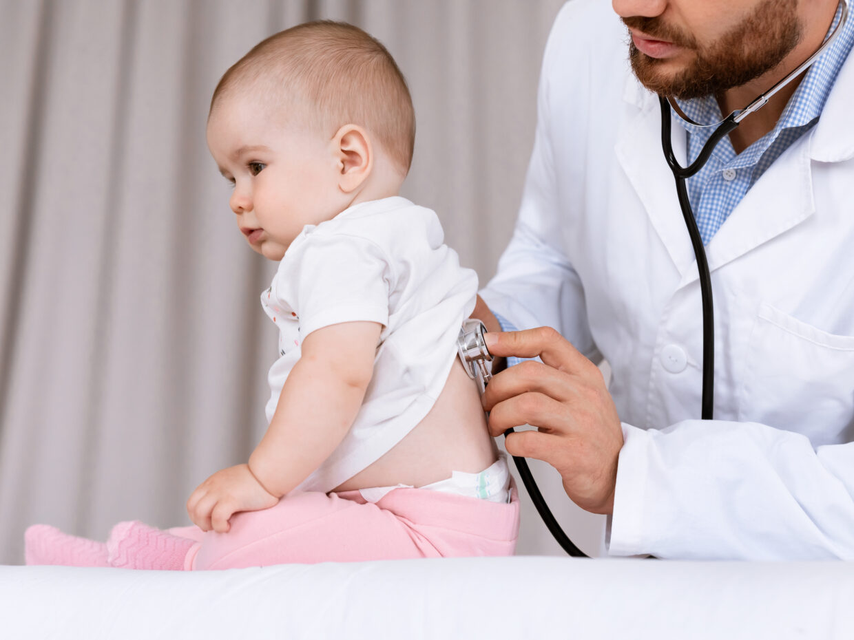 Respiro affannoso del neonato