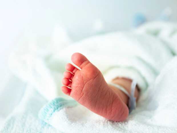 Piedino di neonato prematuro